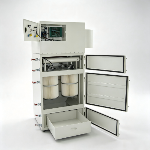 cabinet integrated cartridge dust collector (2)