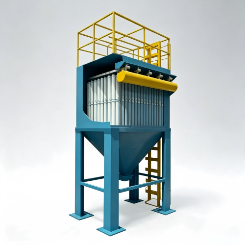 vertical‑integrated‑cartridge‑dust‑collector